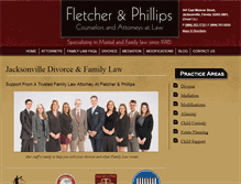 Tablet Screenshot of fletcherandphillips.com